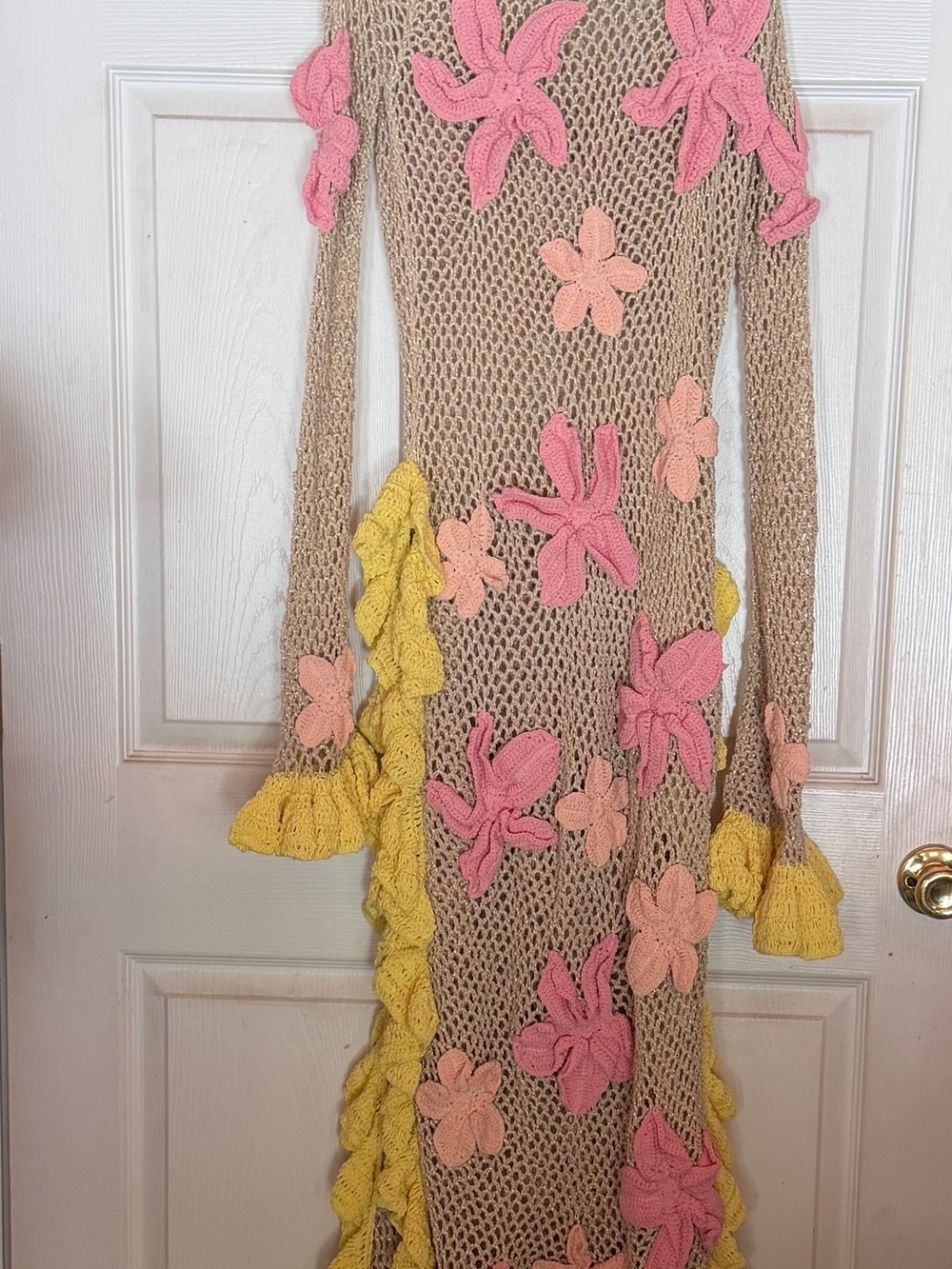 CeliaB Guadalupe Fabulous Crochet Dress - Picture 7 of 11